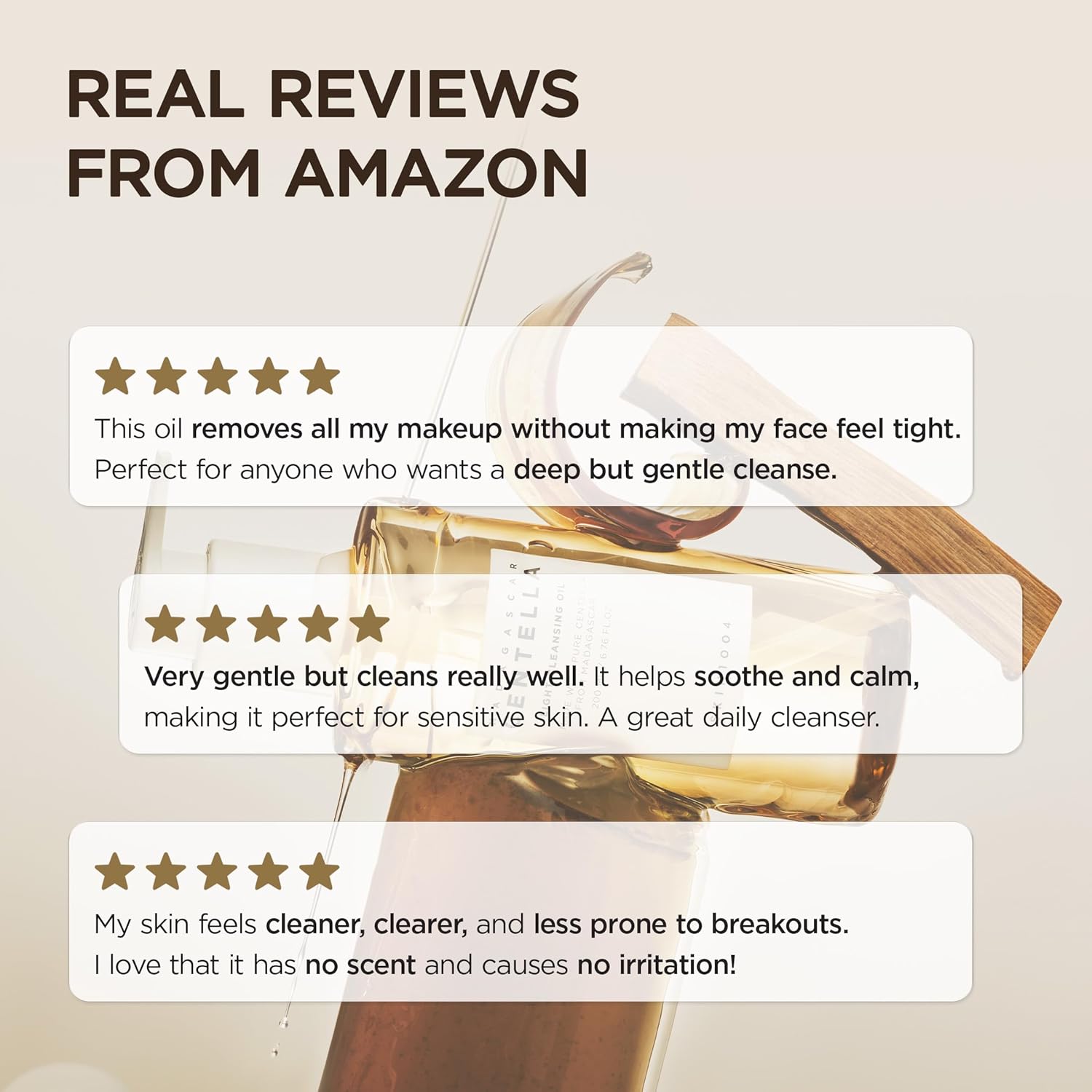 SKIN1004 Madagascar Centella Light Cleansing Oil 6.76 fl.oz, 200ml | Gentle Oil Cleanser for Face, Korean Facial Cleanser, Double Cleansing